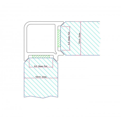 Glass to Glass Joints Corner